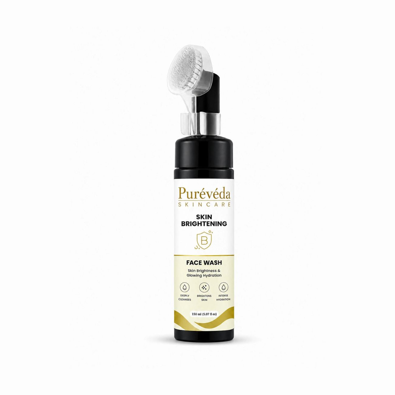 Pureveda Skin Brightening Face Wash – Brightens Skin & Provides Intense Hydration | 150 ml Main image