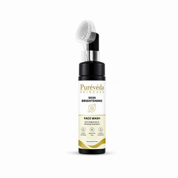 Pureveda Skin Brightening Face Wash – Brightens Skin & Provides Intense Hydration | 150 ml
